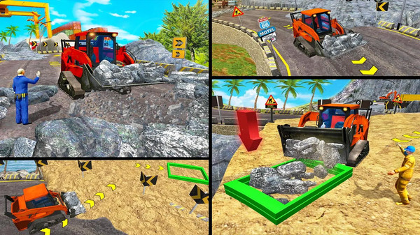 重型挖掘机宝马娱乐在线电子游戏模拟器2020(图1)